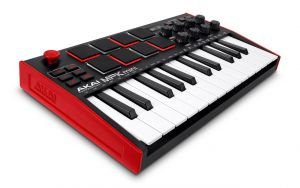 Home Keyboard AKAI Pro Audio Interface Musik Instrument MIDI Controller Weiß 