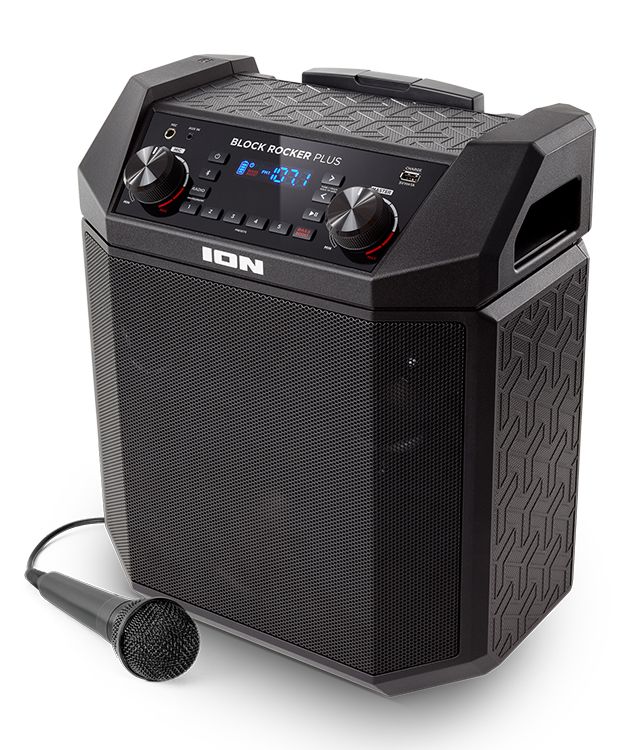 Bluetooth Rechargeable Speaker System|Block Rocker Plus|ION Audio