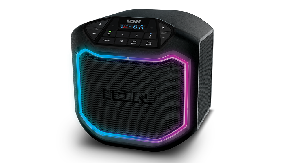 Rechargeable Bluetooth with lights |Game Day Party | ION Audio