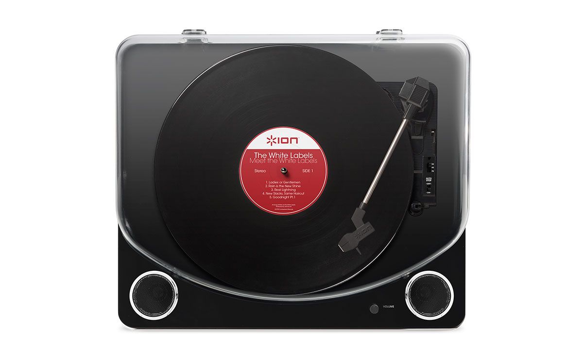 USB  Plattenspieler mit Lautsprecher Schallplattenspieler R ION Audio Max LP 