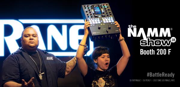 RANE DJ® ROCKS NAMM WITH STUNNING NEW SEVENTY-TWO MIXER AND TWELVE CONTROLLER FOR BATTLE-READY DJ!