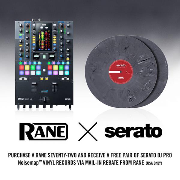 RANE - SEVENTY-TWO (Limited Edition Noisemap™ Vinyl) MAIL-IN REBATE