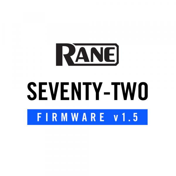 SEVENTY-TWO 1.5 Firmware Update