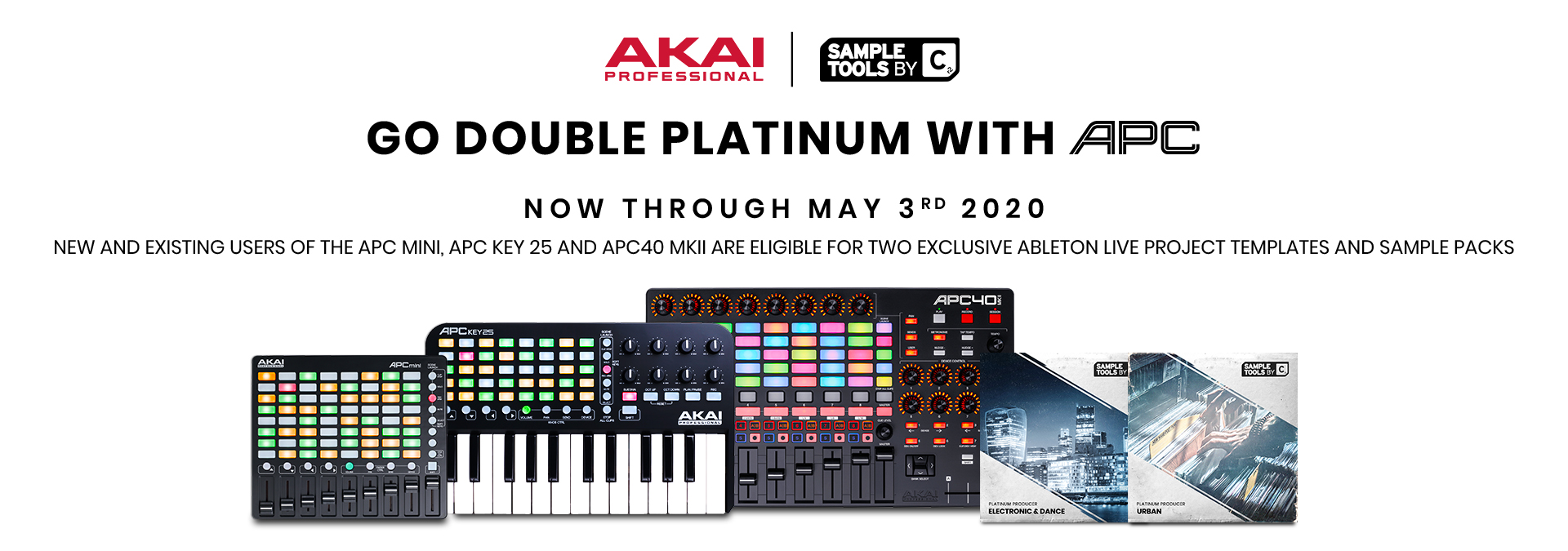 AKAI PROFESSIONAL AND SAMPLE TOOLS BY CR2 ANNOUNCE A LIMITED-TIME 