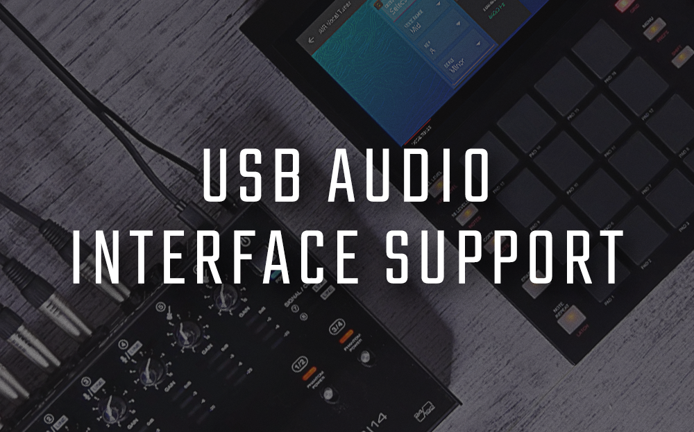 USB Class Audio Support