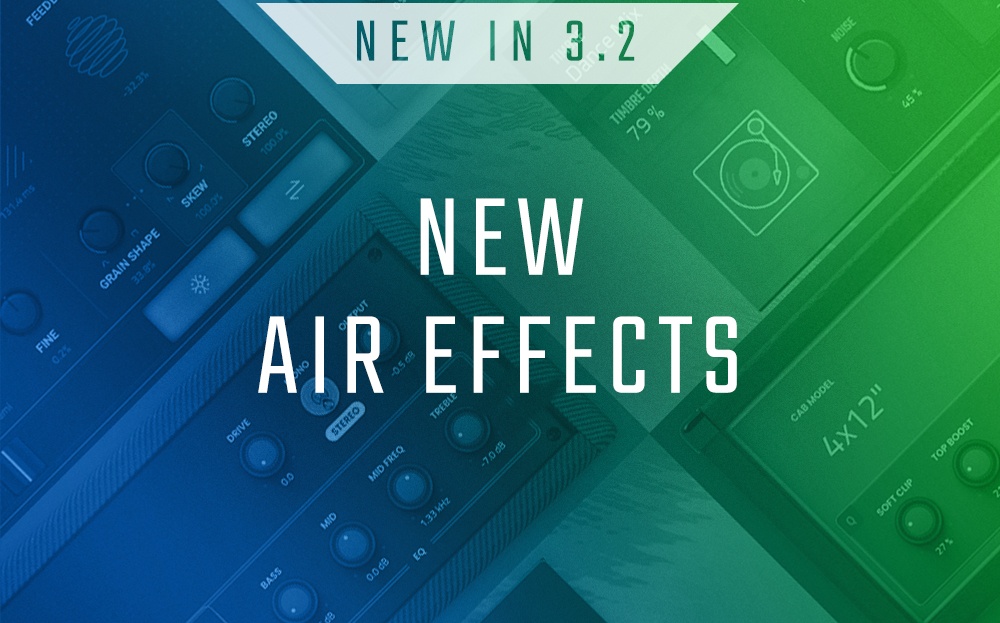 VoNew in 3.2 - New Air Effects