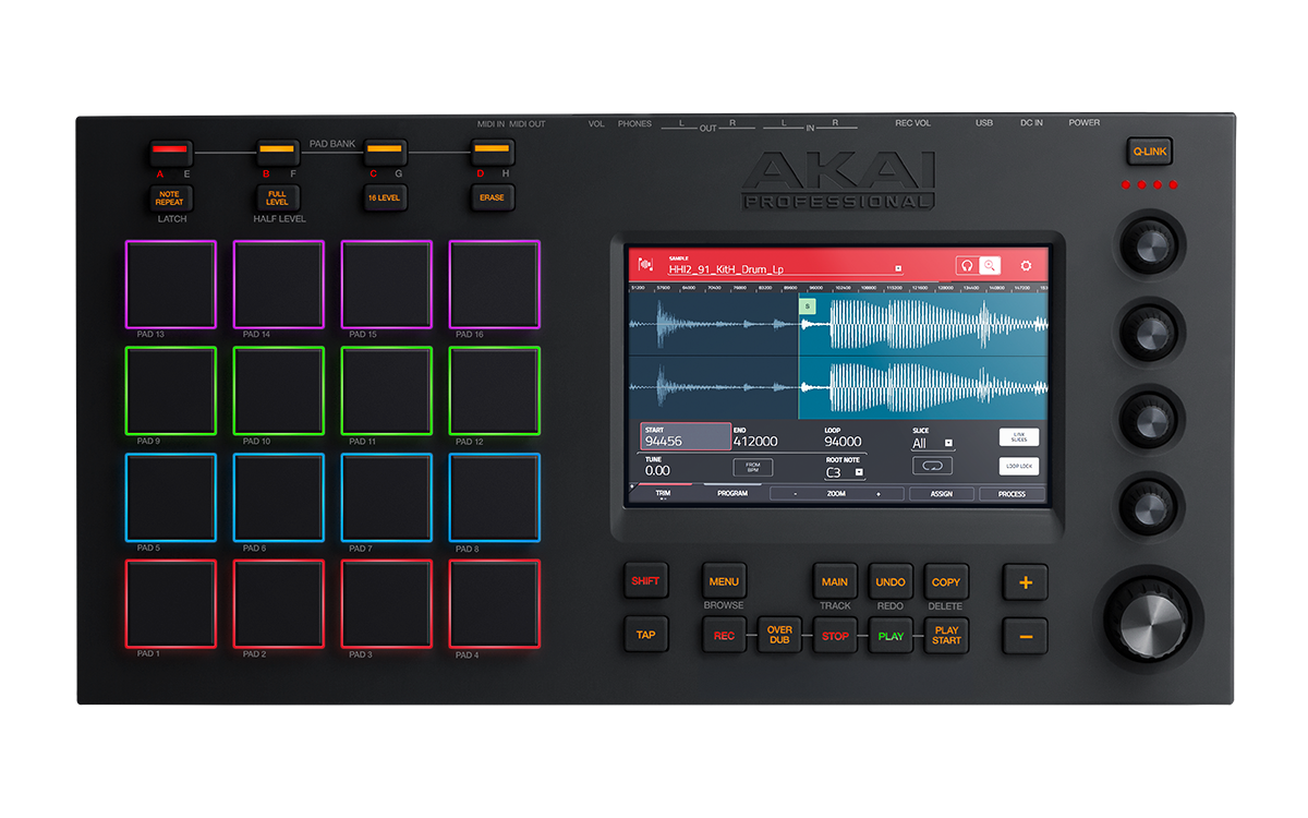 MPC Touch Drum Machine Controller with Touch Screen | Akai Pro