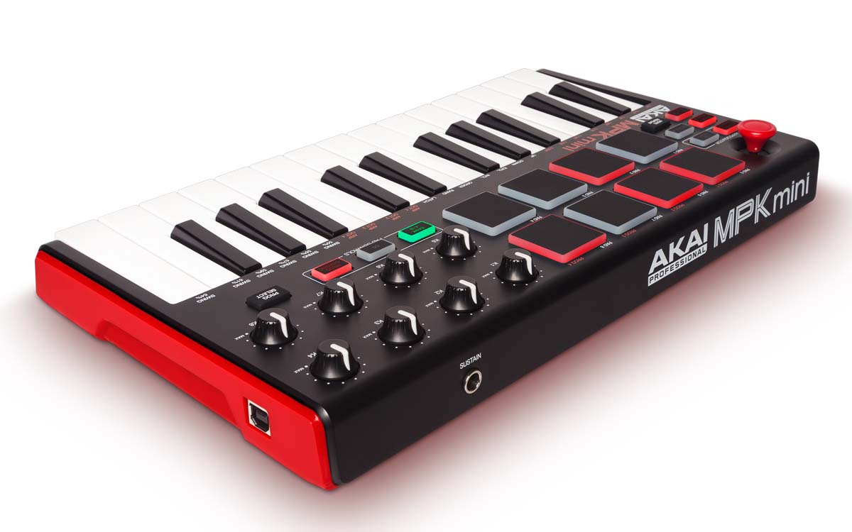Portable MIDI Controller MPK Mini mkII | Akai Pro