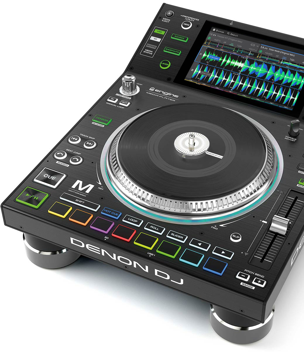 Professional Motorized DJ Media Player | SC5000M PRIME | Denon DJ