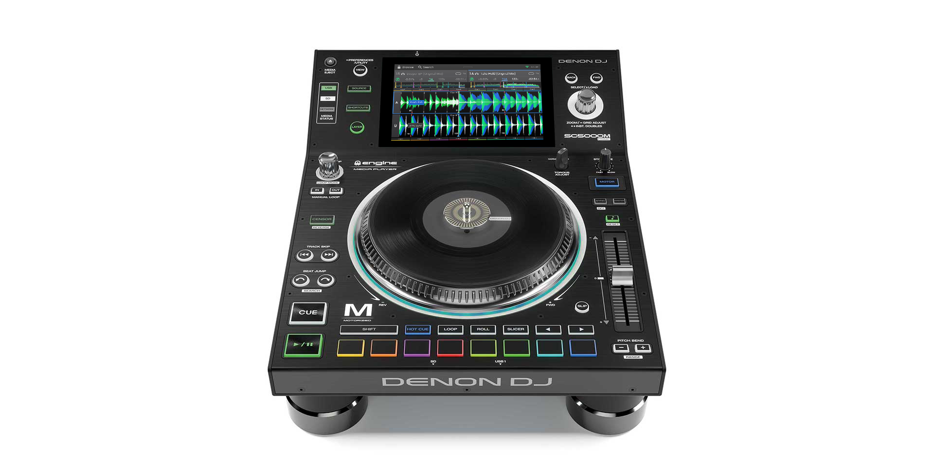 Professional Motorized DJ Media Player | SC5000M PRIME | Denon DJ