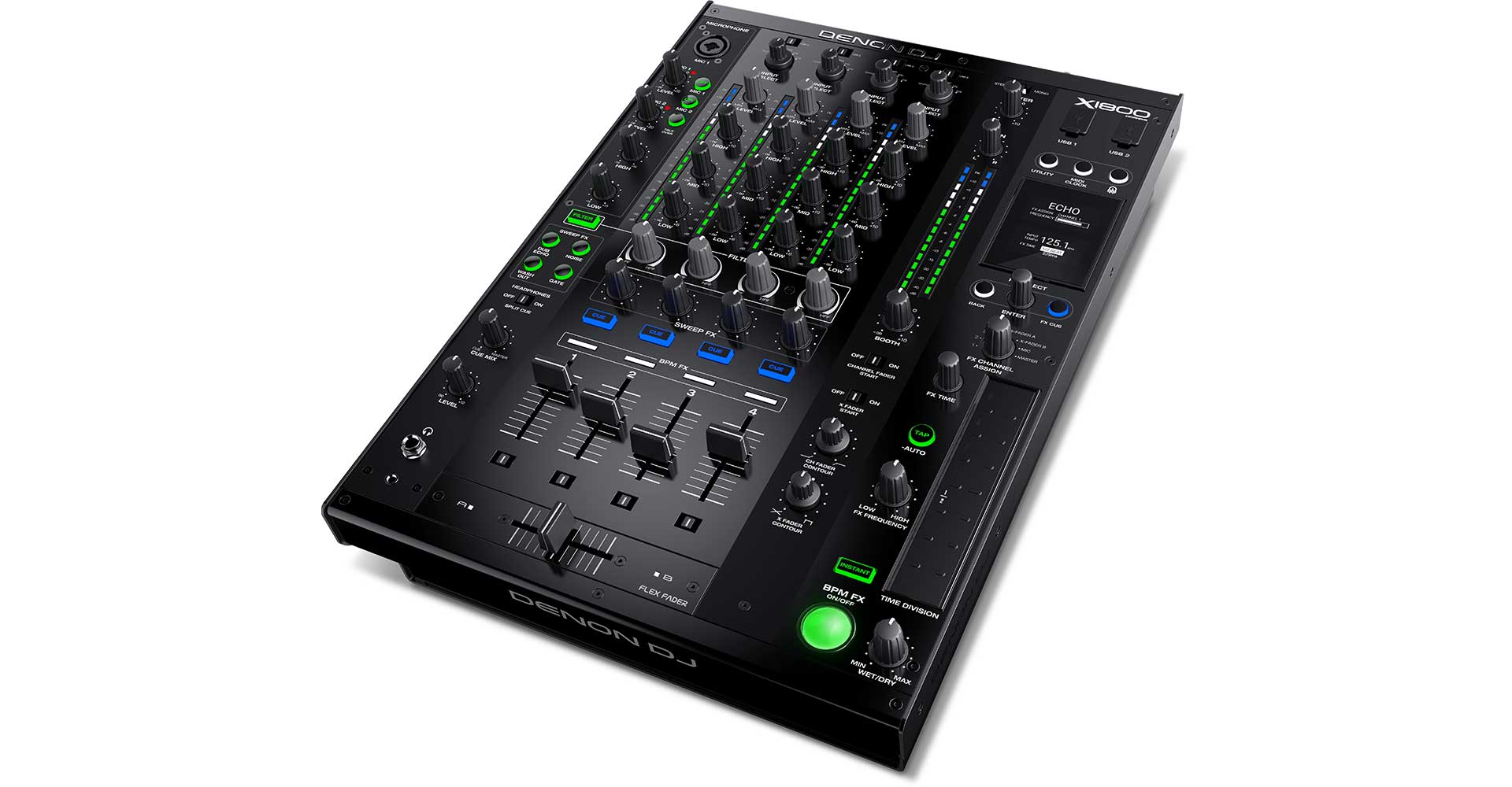 X1800 PRIME Professional DJ Mixer | Denon DJ