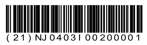 Example Serial Number