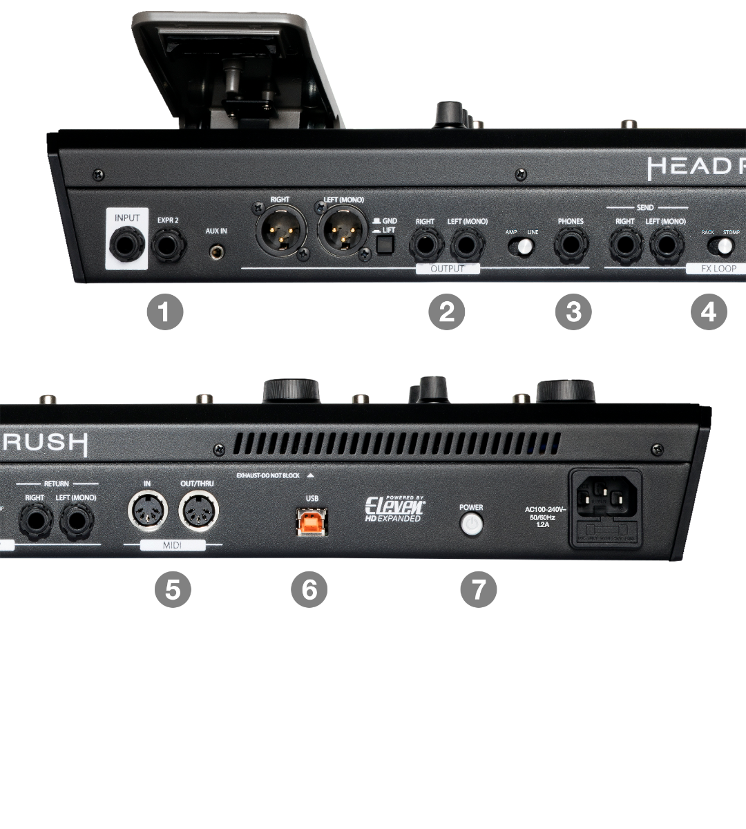 Amp Modeling Guitar Effects Processor - Pedalboard | HeadRush FX